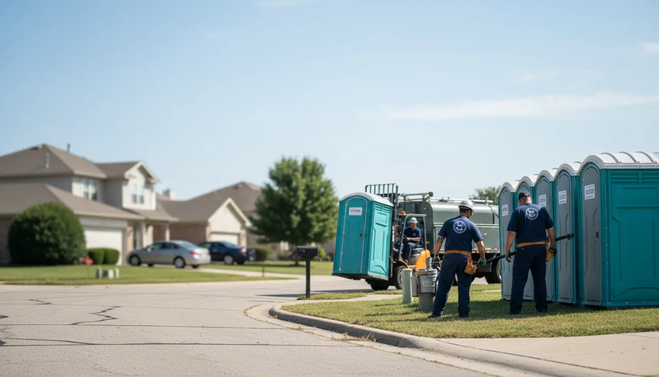 Porta Potty Rental in Vinson, OK near me